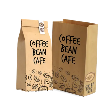 Kraft Paper Food Bag - Custom Phone Wallets Now
