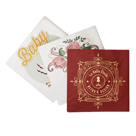 Custom Cloth Beverage Napkin - Custom Phone Wallets Now