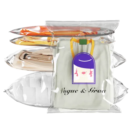 Zipper Plastic Bag - Custom Phone Wallets Now