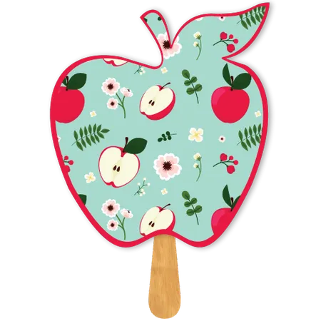 Custom Shape Hand Fans - Custom Phone Wallets Now