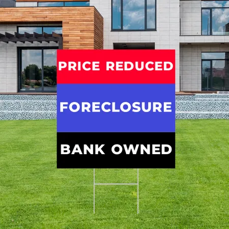 Custom Foreclosure Offer Yard Sign