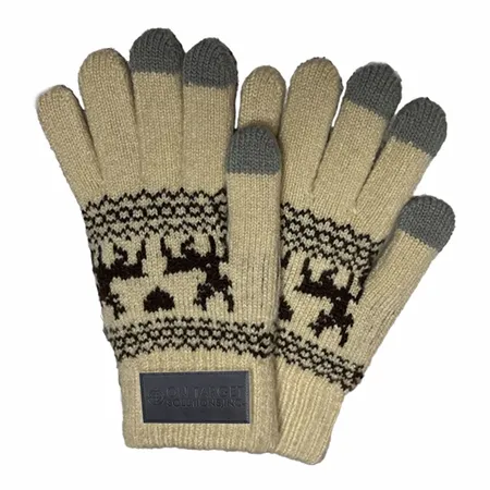 Reindeer Winter Cotton Gloves - Custom Phone Wallets Now