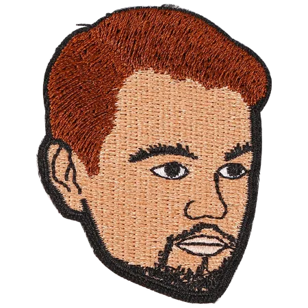Custom Embroidered Portrait Patches - Custom Phone Wallets Now