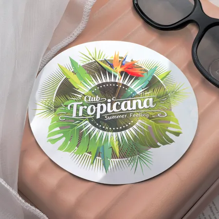 Metallic Silver Paper Stickers - Custom Phone Wallets Now