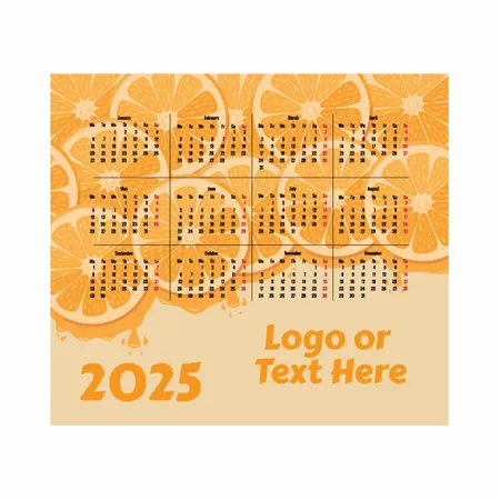 Custom Orange Mouse Pad - Custom Phone Wallets Now