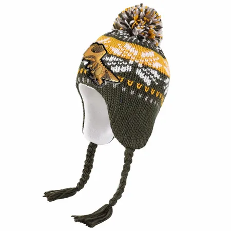 Whimsy Warmer Acrylic Kid Beanies with Earflaps - Custom Phone Wallets Now