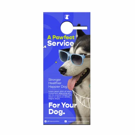 Standard Door Hangers Standard Door Hangers - Custom Phone Wallets Now