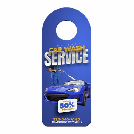 Oval Door Hangers Oval Door Hangers - Custom Phone Wallets Now