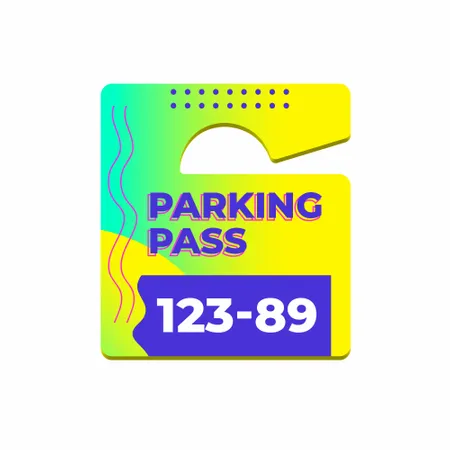 Small Parking Passes Small Parking Passes - Custom Phone Wallets Now
