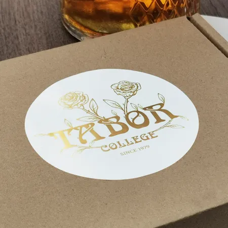 One Color Foil Stickers - Custom Phone Wallets Now