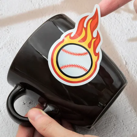 Coated Art Paper Stickers - Custom Phone Wallets Now