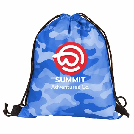 Camouflage Drawstring Bag Camouflage Drawstring Bag - Custom Phone Wallets Now