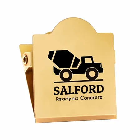 Brass Binder Clips - Custom Phone Wallets Now