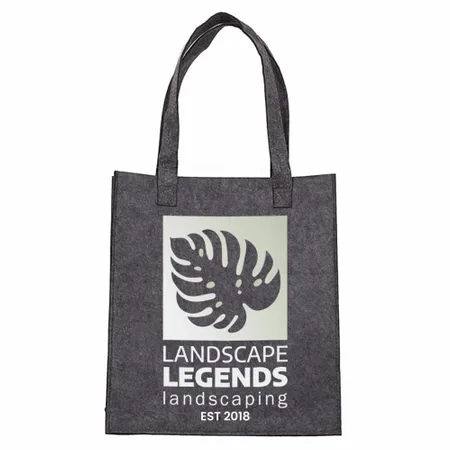 Small Light Gray Felt Mood Bag Small Light Gray Felt Mood Bag - Custom Phone Wallets Now
