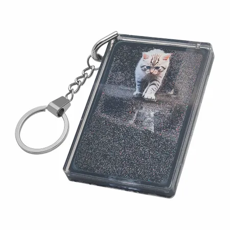 Quicksand Keychain Quicksand Keychain - Custom Phone Wallets Now