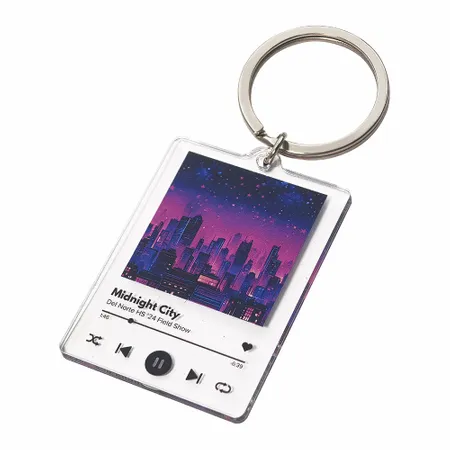 Acrylic Keychain Acrylic Keychain - Custom Phone Wallets Now