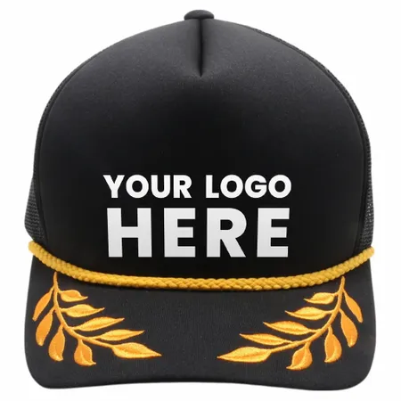 Pitbull Cambridge PB306 5 Panel Sponge Trucker Hat Bay Gold Leaf Foam Cap Pitbull Cambridge PB306 5 Panel Sponge Trucker Hat Bay Gold Leaf Foam Cap - Custom Phone Wallets Now