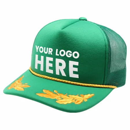 Pitbull Cambridge PB321 5 Panel Sponge Bay Leaf Hat - Custom Phone Wallets Now