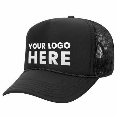 OTTO 32-467 5-Panel, Mid Profile Foam Trucker Hats, Mesh Back - Custom Phone Wallets Now
