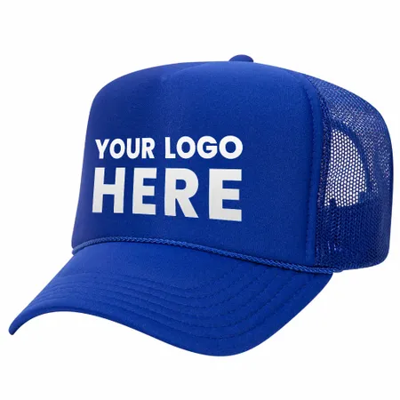 Otto 5-Panel High Crown Foam Trucker Hats, Mesh Back Cap - 39-165 - Custom Phone Wallets Now