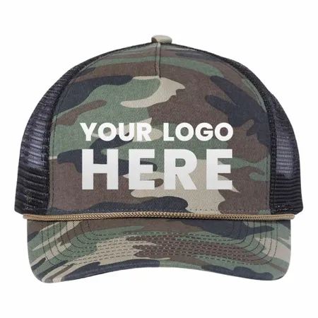 Dri Duck 3012 - Retro Rope Cap Dri Duck 3012 - Retro Rope Cap - Custom Phone Wallets Now