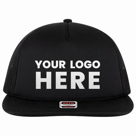 OTTO Cap 3995015-1 OTTO Snap 5 Panel Pro Style Mesh Back Trucker Snapback Hat - Custom Phone Wallets Now