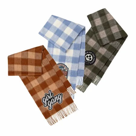 Snug Wool Scarves - Custom Phone Wallets Now