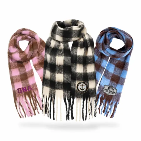 Sleek Polyester Scarves - Custom Phone Wallets Now