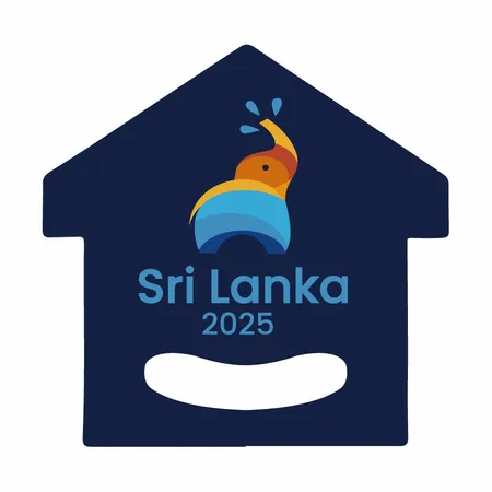 Breezin' House Plastic Hand Fans - Custom Phone Wallets Now