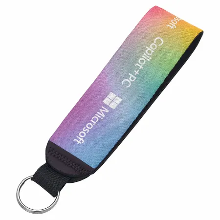 Neoprene Keychain Neoprene Keychain - Custom Phone Wallets Now