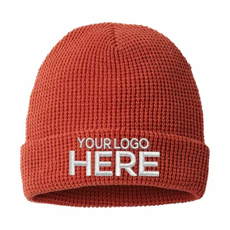 Chunky Cable Beanie - Custom Phone Wallets Now