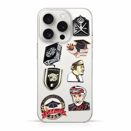 Soft Enamel Metal Sticker - Custom Phone Wallets Now