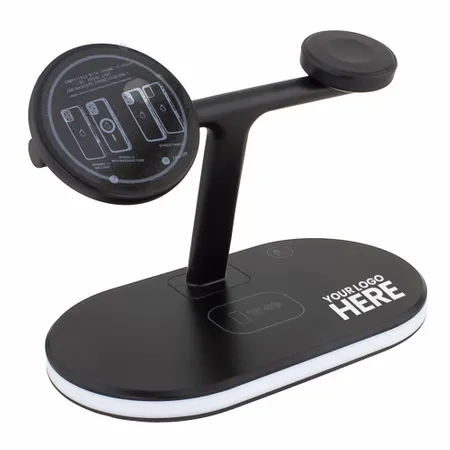 3-in-1 Magnetic Wireless Chargers - Custom Phone Wallets Now