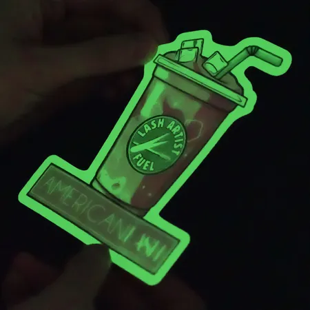 Glow in Dark Stickers - Custom Phone Wallets Now