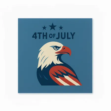 4th of July Napkins - Custom Phone Wallets Now