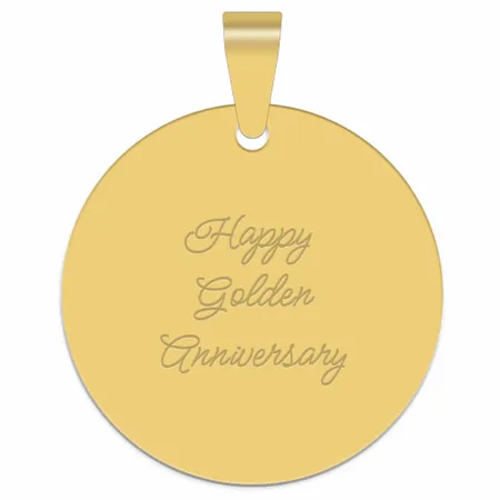 Full Color Circle Metal Keychain - Custom Phone Wallets Now