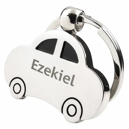 Car Shaped Metal Keychain - Custom Phone Wallets Now