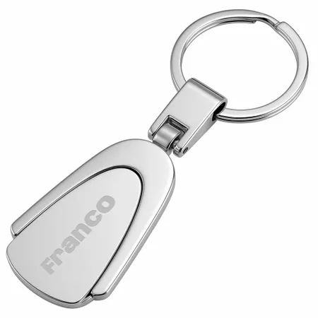Grip-shaped Fancy Metal Keychain - Custom Phone Wallets Now