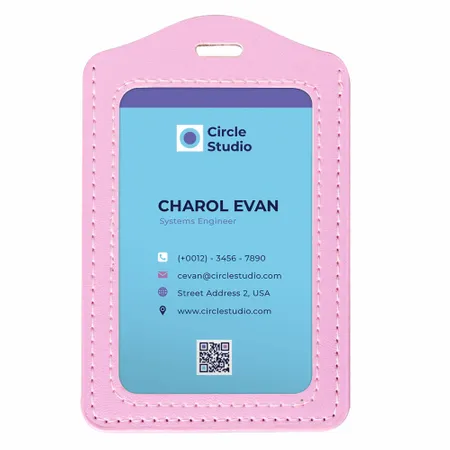 Custom PU Badge Holders - Custom Phone Wallets Now