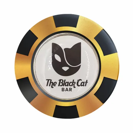 Metal Poker Chips Magnetic - Custom Phone Wallets Now