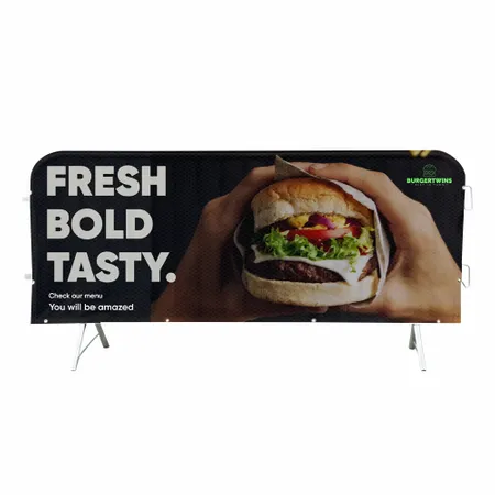 Crowd Barrier Covers - Custom Phone Wallets Now