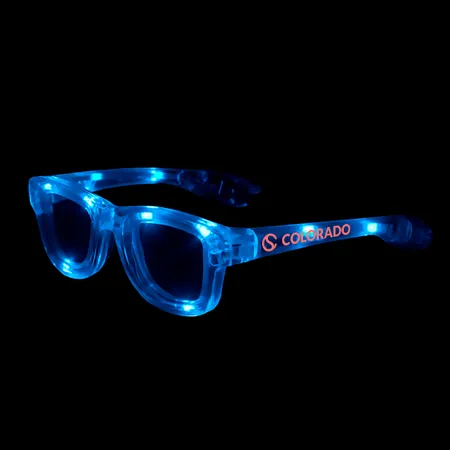 Multicolor Light Up Glasses - Custom Phone Wallets Now