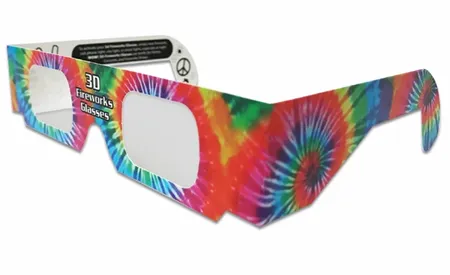 Paper 3D Fireworks Glasses - Custom Phone Wallets Now