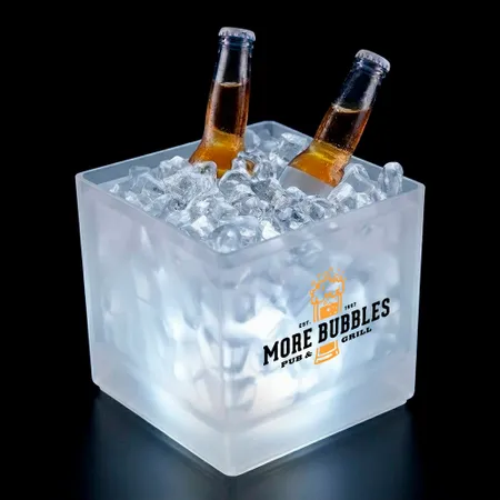 LED Frosted Drink Cubes - Custom Phone Wallets Now