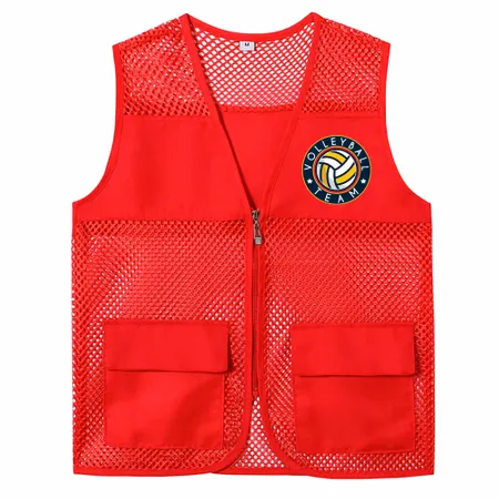Breathable Mesh Vests with Zippers - Custom Phone Wallets Now