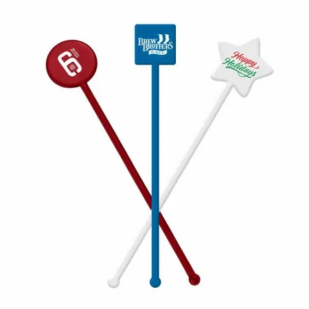 Plastic Stir Sticks - Custom Phone Wallets Now