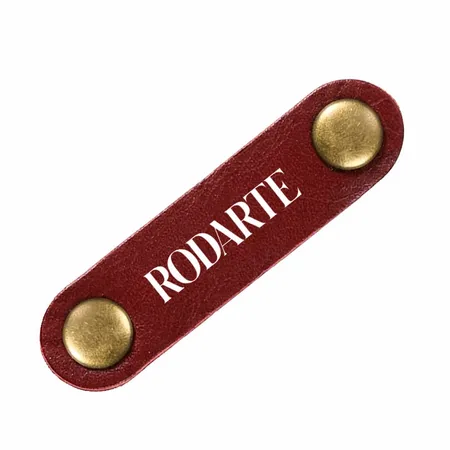 Leather Cable Tie Winders - Custom Phone Wallets Now