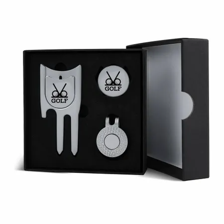 Durable Golf Repair Tool with Ball Markers Gift Set - Custom Phone Wallets Now