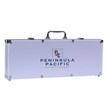 500ct Aluminum Poker Chip Cases - Custom Phone Wallets Now