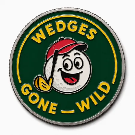 Hard Enamel Golf Ball Markers - Custom Phone Wallets Now